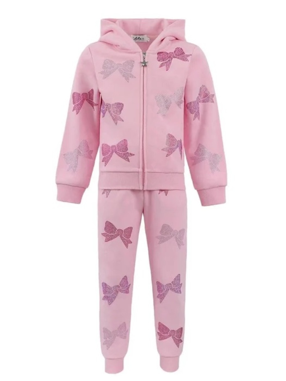 Lola + The Boys Bow Jogger Set